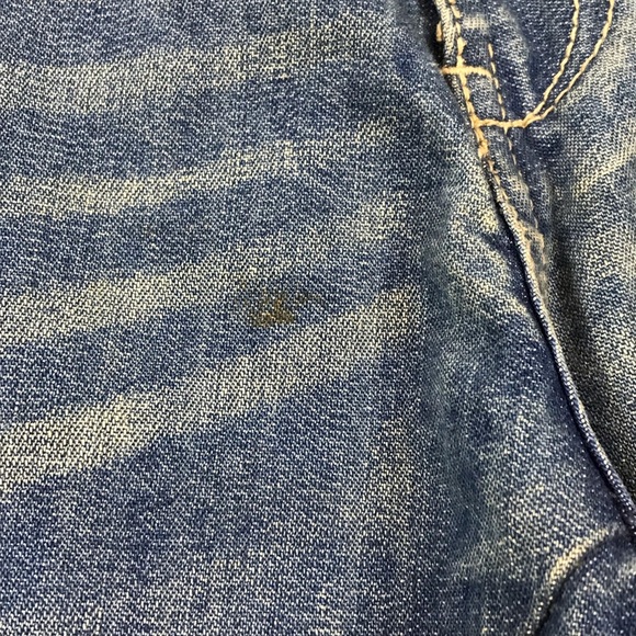 Evolution In Design Denim Artisan Men’s Distressed Blue Jean Shorts Size 40 - Picture 5 of 5